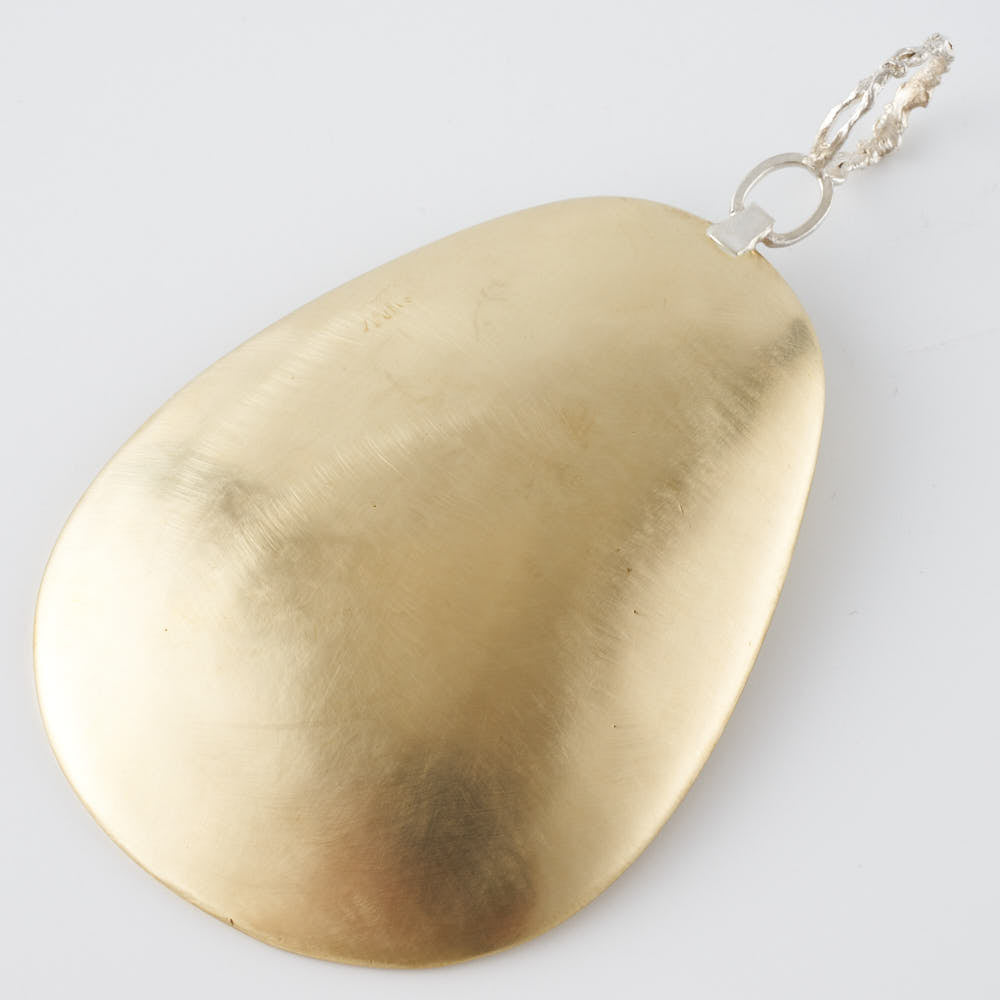 作家 出澤麻衣子 サーバースプーン(真鍮、銀) 素数 金工もの