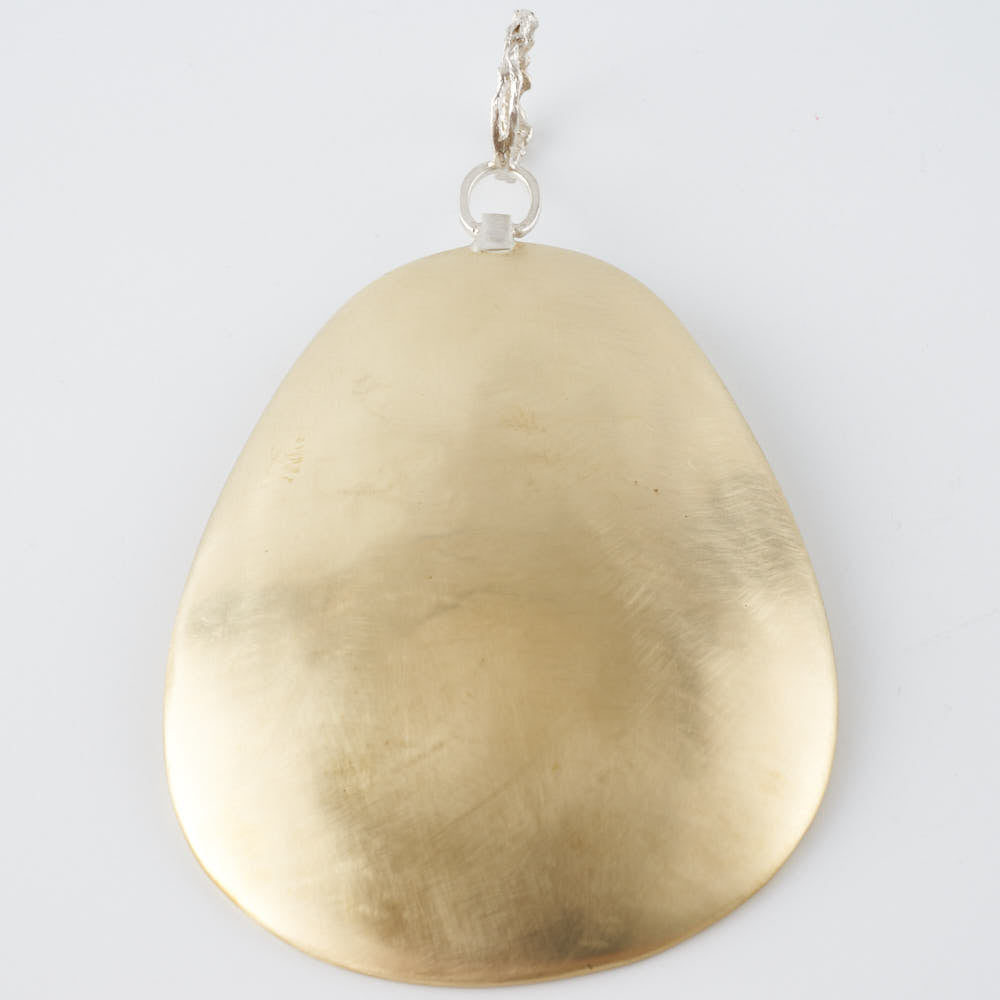 作家 出澤麻衣子 サーバースプーン(真鍮、銀) 素数 金工もの