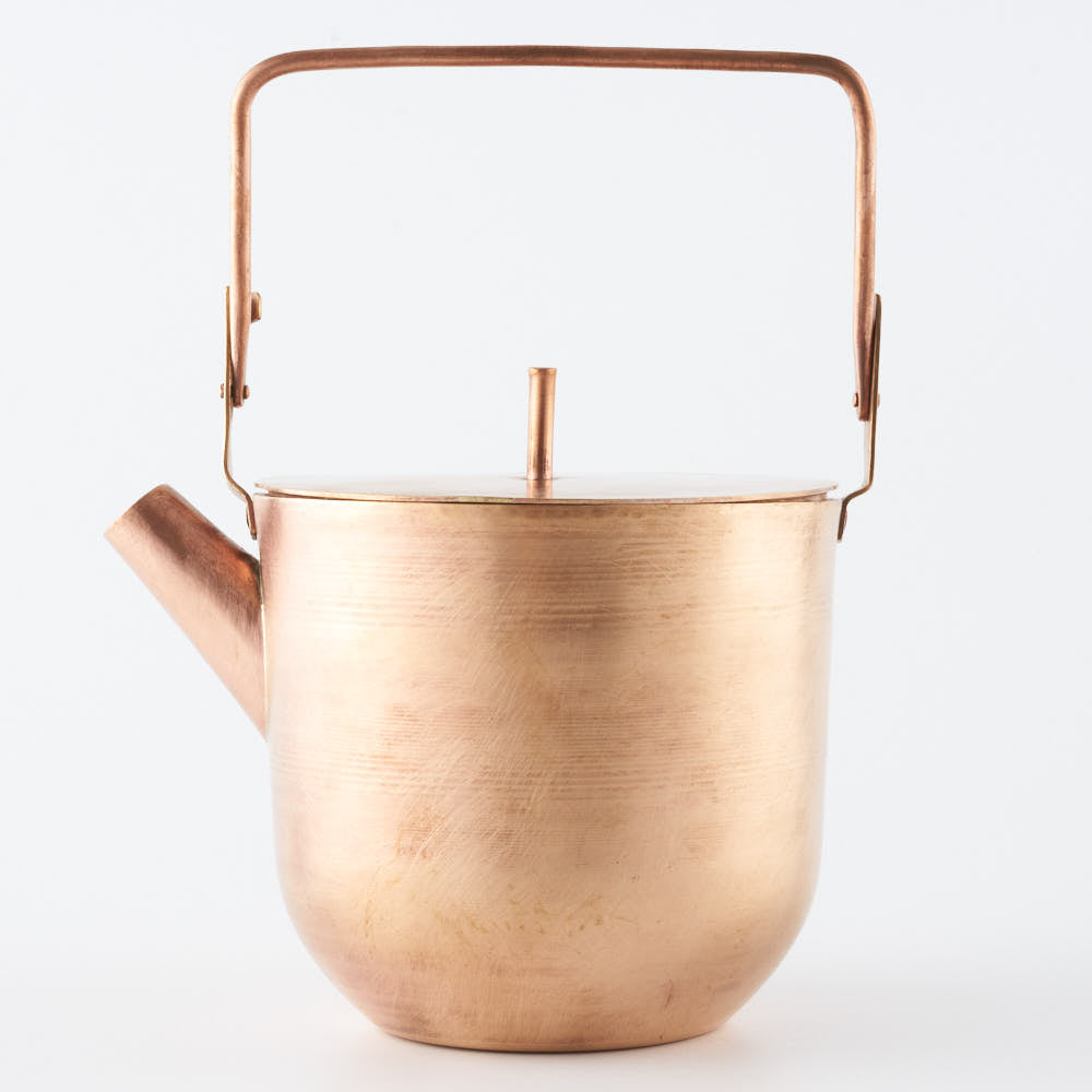 作家 出澤麻衣子 薬缶(銅製) 素数 金工もの