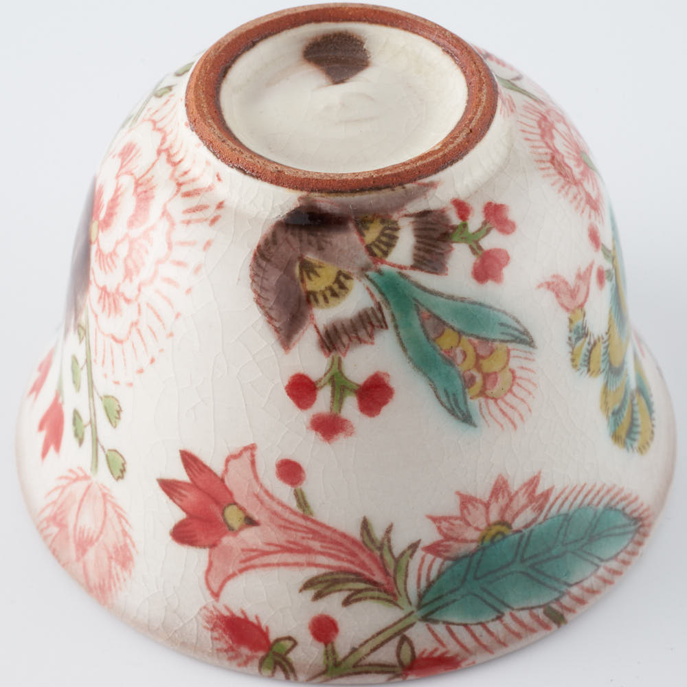 うつつ窯 作家 稲積佳谷 伝説の怪獣 湯呑み 怪獣 赤 うつつ窯 作家 稲積佳谷 陶磁器作家もの