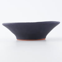 うつつ窯 作家 稲積佳谷 夢窓華 小鉢 濃紺 うつつ窯 作家 稲積佳谷 陶磁器作家もの