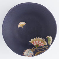 うつつ窯 作家 稲積佳谷 夢窓華 小鉢 濃紺 うつつ窯 作家 稲積佳谷 陶磁器作家もの