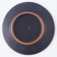 うつつ窯 作家 稲積佳谷 夢窓華 小皿 濃紺 うつつ窯 作家 稲積佳谷 陶磁器作家もの