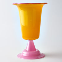 ガラス作家 北形槙子 poppin' parfait (YL×PK) ガラス作家 北形槙子 ガラスもの