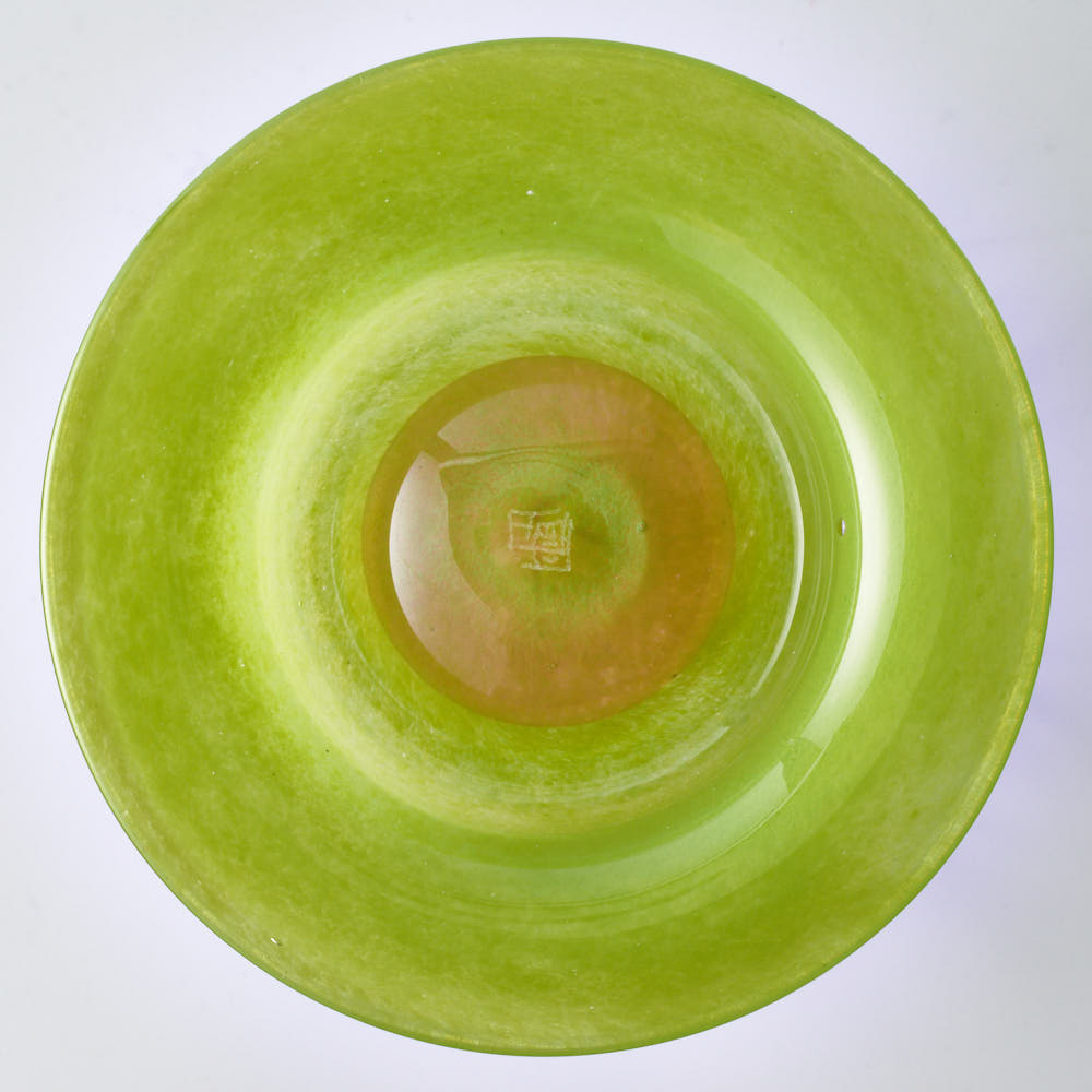 ガラス作家 北形槙子 poppin' parfait clear (LGR×PK) ガラス作家 北形槙子 ガラスもの