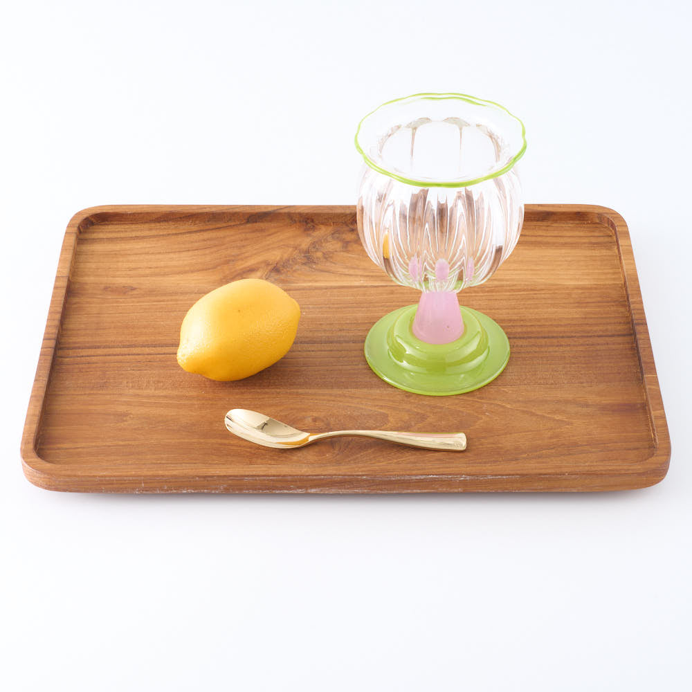 ガラス作家 北形槙子 poppin' parfait clear (LGR×PK) ガラス作家 北形槙子 ガラスもの