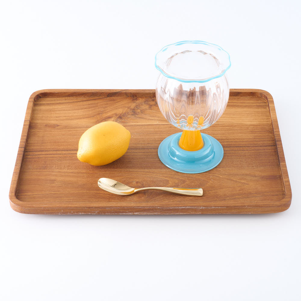 北形槙子　poppin' parfait　(LBL×PK) ガラス作家 北形槙子 poppin' parfait clear (PK×LBL) ¥17,600 大人の