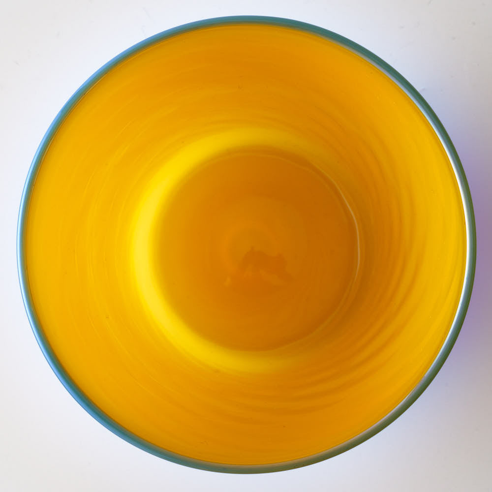 ガラス作家 北形槙子 poppin' amiami rock (YL×LBL)