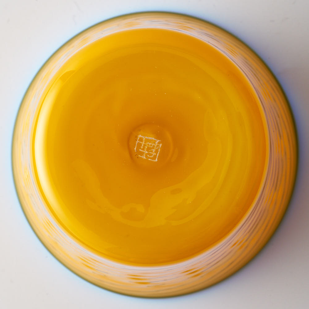 ガラス作家 北形槙子 poppin' amiami rock (YL×LBL)