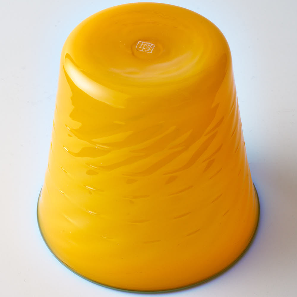 ガラス作家 北形槙子 poppin' amiami rock (YL×LBL)