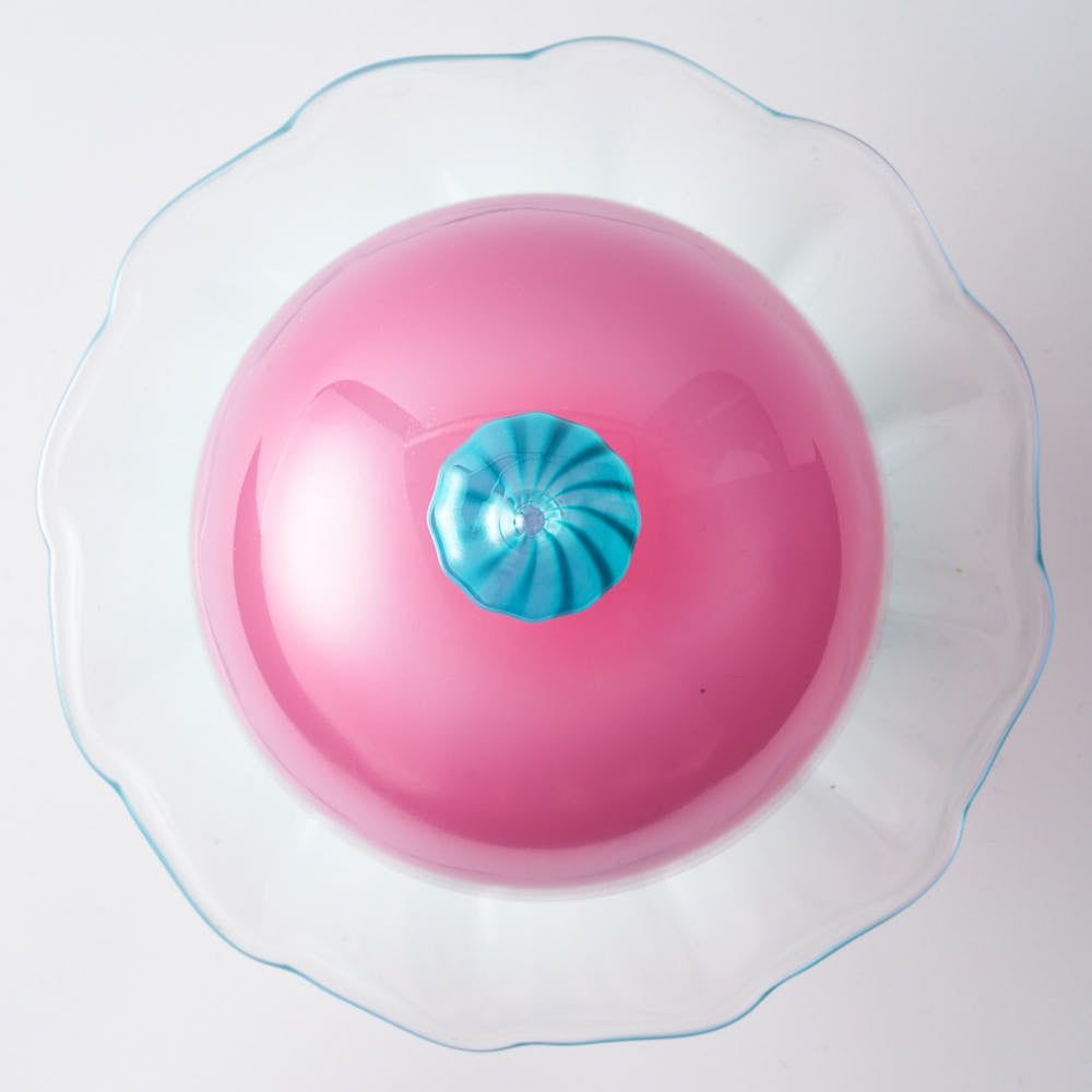 ガラス作家 北形槙子 poppin' comport & dome (PK×LBL) ガラス作家 北形槙子 ガラスもの