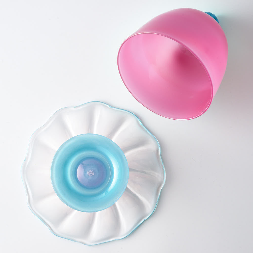 ガラス作家 北形槙子 poppin' comport & dome (PK×LBL) ガラス作家 北形槙子 ガラスもの