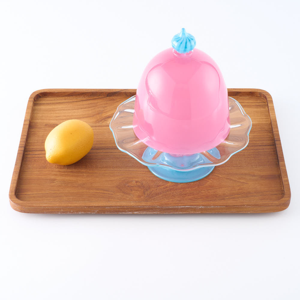 ガラス作家 北形槙子 poppin' comport & dome (PK×LBL) ガラス作家 北形槙子 ガラスもの