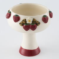 碧猫堂あお 苺のデザートカップ 碧猫堂あお 陶磁器作家もの