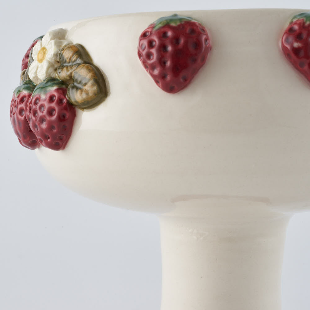 碧猫堂あお 苺のデザートカップ 碧猫堂あお 陶磁器作家もの