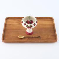 碧猫堂あお 苺のデザートカップ 碧猫堂あお 陶磁器作家もの