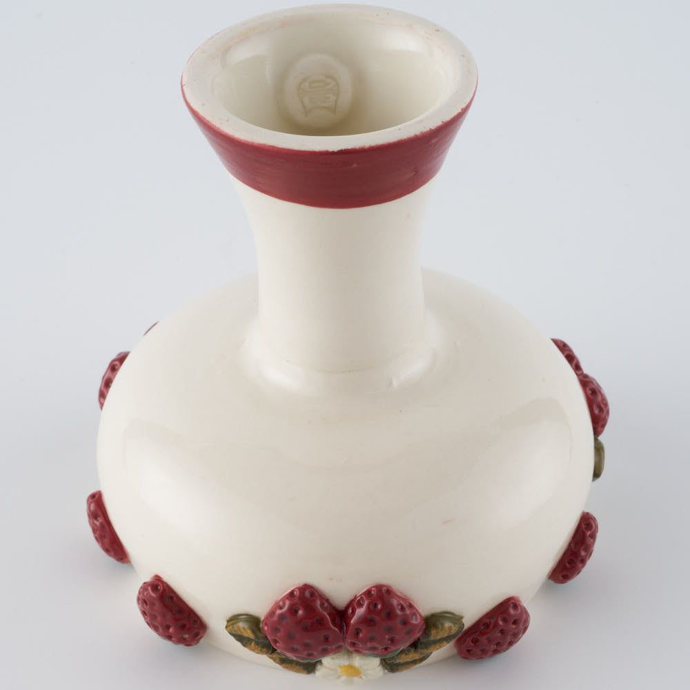 碧猫堂あお 苺のデザートカップ 碧猫堂あお 陶磁器作家もの