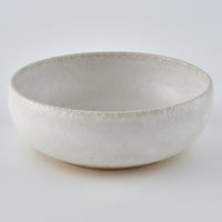 作家 鈴木まるみ 平ボウル maru(M) 糠白 作家 鈴木まるみ 陶磁器作家もの