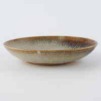 作家 鈴木まるみ 皿 一菜 黒糠 作家 鈴木まるみ 陶磁器作家もの