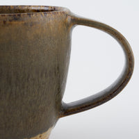 作家 鈴木まるみ マグカップkasama 緑錆 作家 鈴木まるみ 陶磁器作家もの