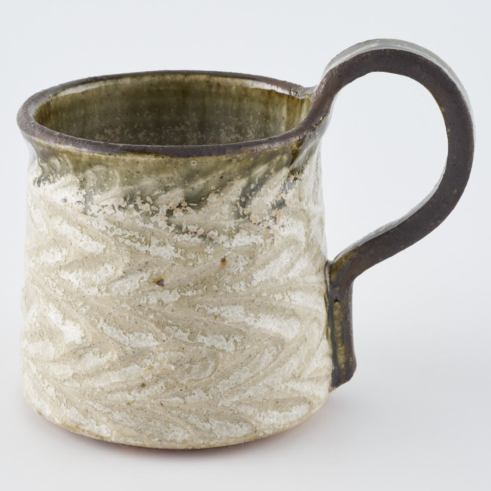 作家 藤原純 上手マグ 白 ¥4,180 大人の焼き物