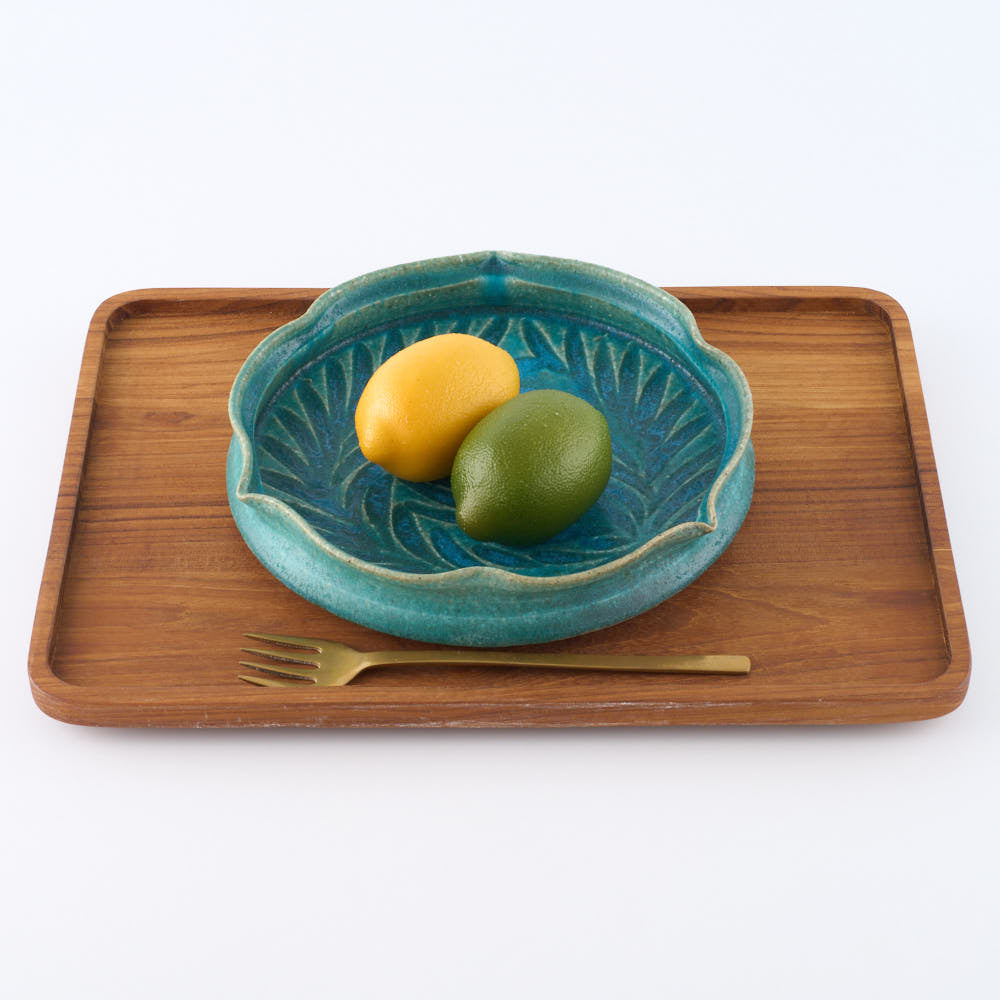 陶芸作家　ささきはるみの深皿　作家もの　一点もの　限定品 陶芸作家 ささきはるみの深皿 作家もの 一点もの 限定品