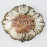 作家 藤原純 シェル豆鉢 白 信楽焼 古仙堂 陶磁器作家もの