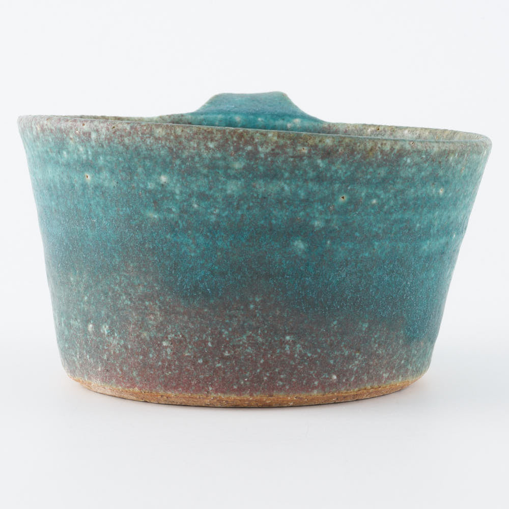 作家 藤原純 タブ深鉢 碧 ¥4,400 大人の焼き物