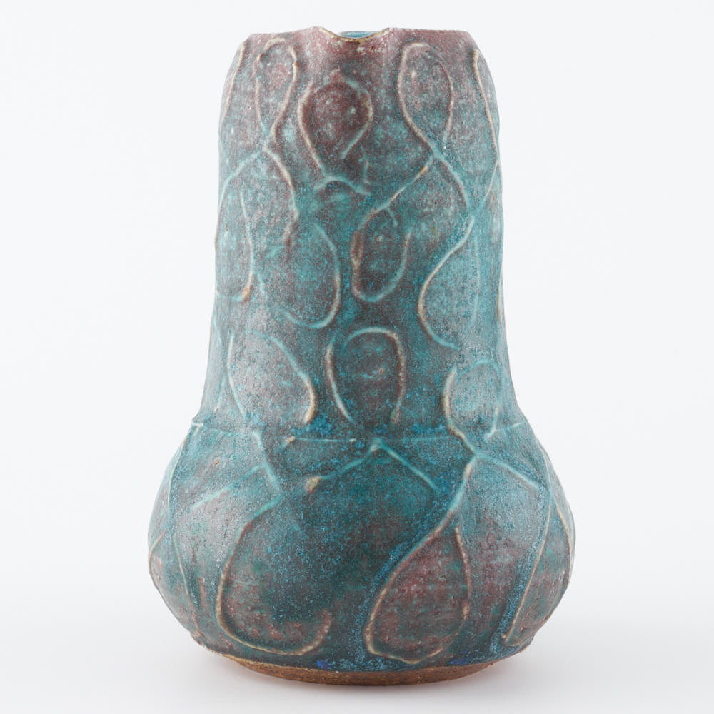 期間限定セール○②滋賀県 信楽焼 陶芸作家 藤原純 器 食器 皿 輪花