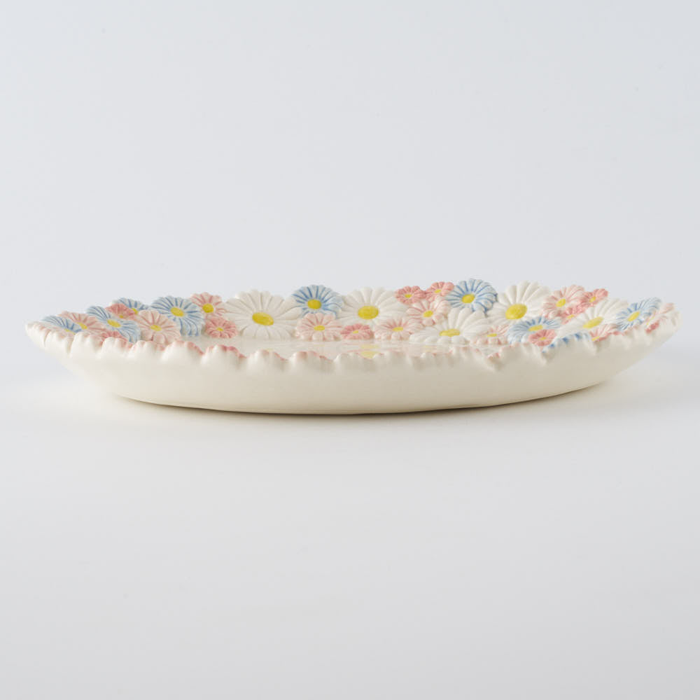 つちのわ 作家 石黒美佐緒 花かんむり mixピンク (大) つちのわ 作家 石黒美佐緒 陶磁器作家もの