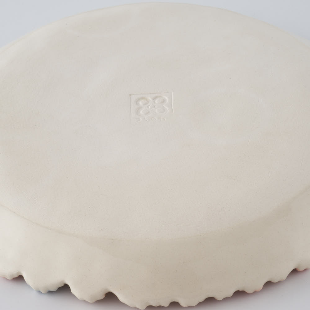 つちのわ 作家 石黒美佐緒 花かんむり mixピンク (大) つちのわ 作家 石黒美佐緒 陶磁器作家もの