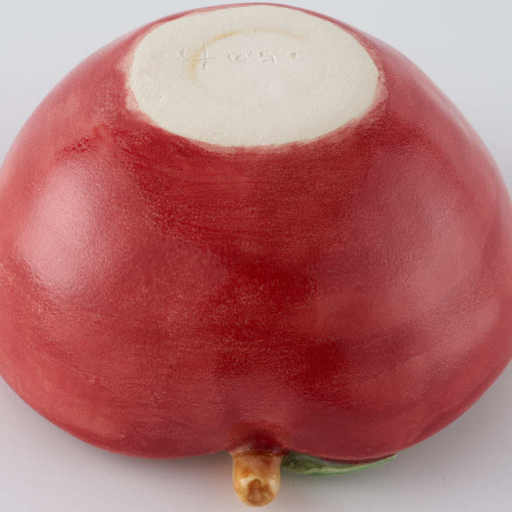 つちのわ 作家 石黒美佐緒 リンゴ 小鉢 つちのわ 作家 石黒美佐緒 陶磁器作家もの