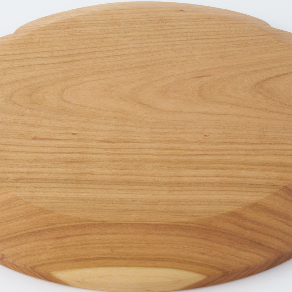 木工房玄 作家 高塚和則 花型パン皿 特大 さくら 木工房玄 作家 高塚和則 木工もの