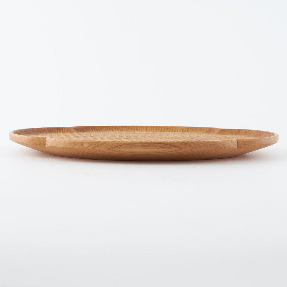 木工房玄 高塚和則 さくら パン皿 はちのす　24cm　2枚セット 木工房玄 作家 高塚和則 花型パン皿 大 さくら ¥12,100 大人の焼き物