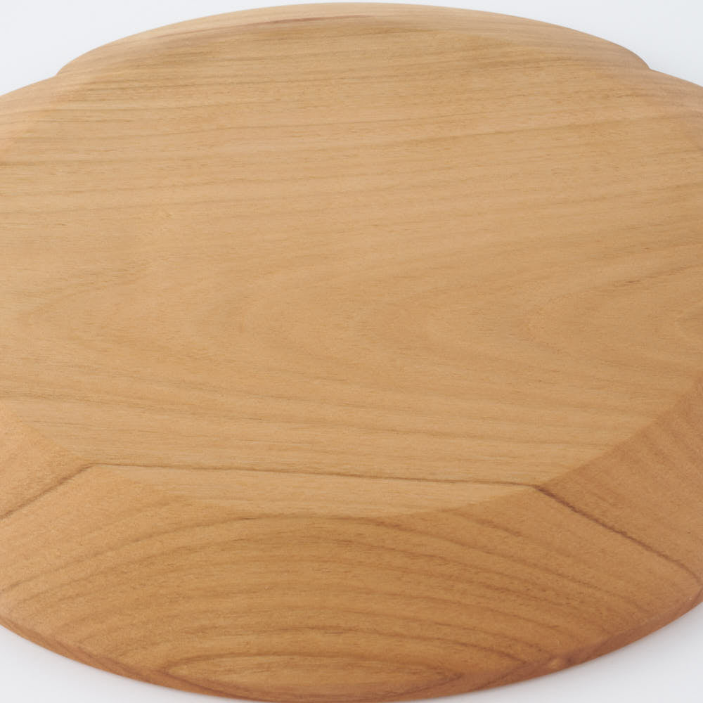 木工房玄 作家 高塚和則 花型パン皿 大 さくら 木工房玄 作家 高塚和則 木工もの