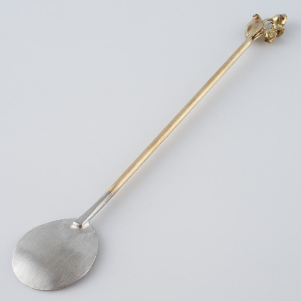 nüsse スズランスプーン 16.5 nüsse 陶磁器作家もの