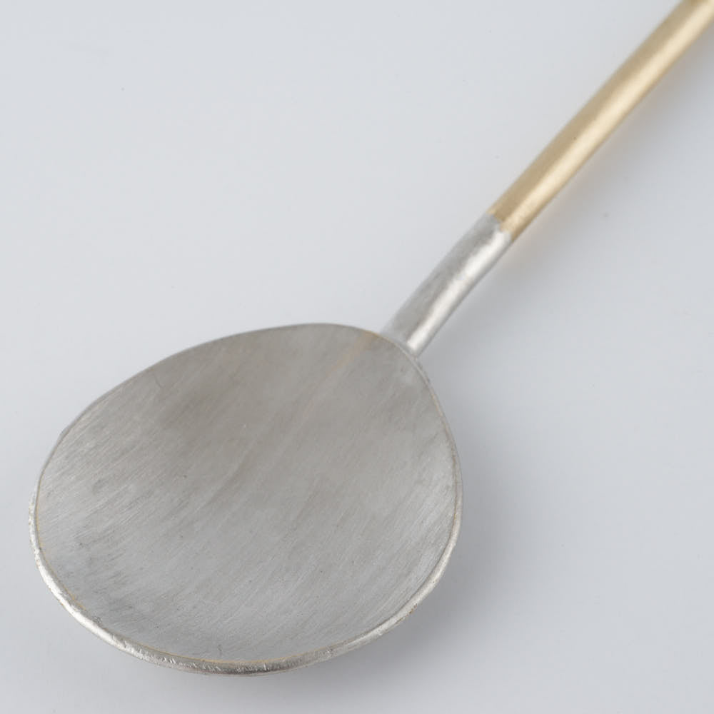 nüsse スズランスプーン 16.5 nüsse 陶磁器作家もの