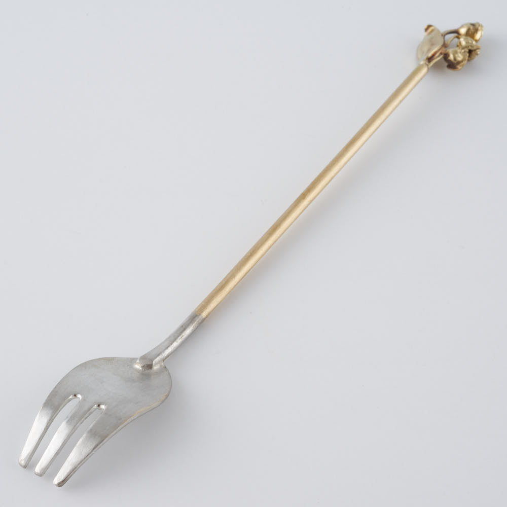 nüsse スズランフォーク 16.5 nüsse 陶磁器作家もの