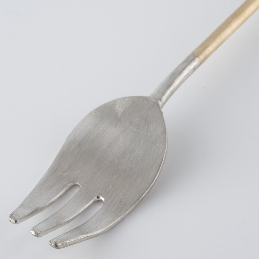 nüsse スズランフォーク 16.5 nüsse 陶磁器作家もの