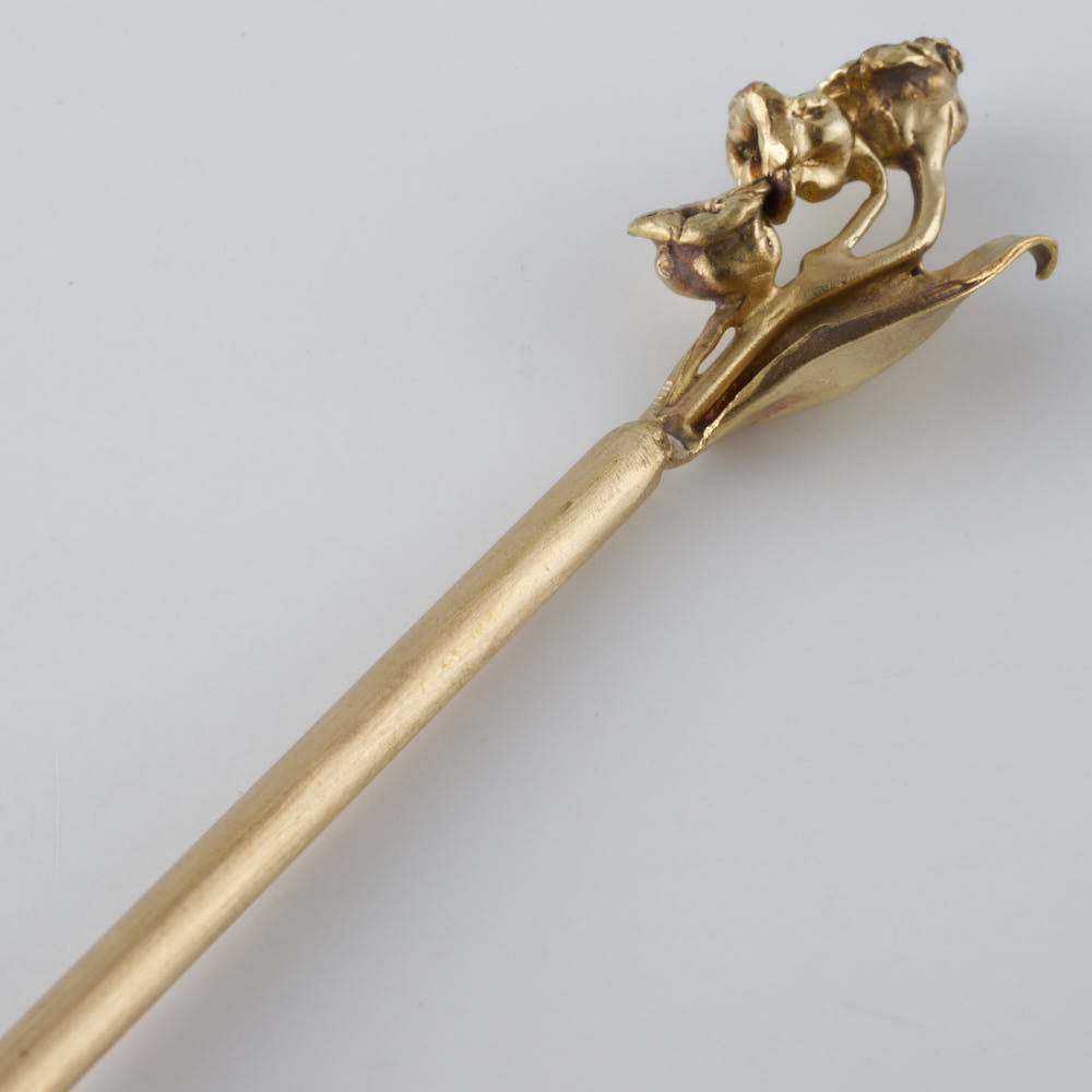 nüsse スズランフォーク 16.5 nüsse 陶磁器作家もの