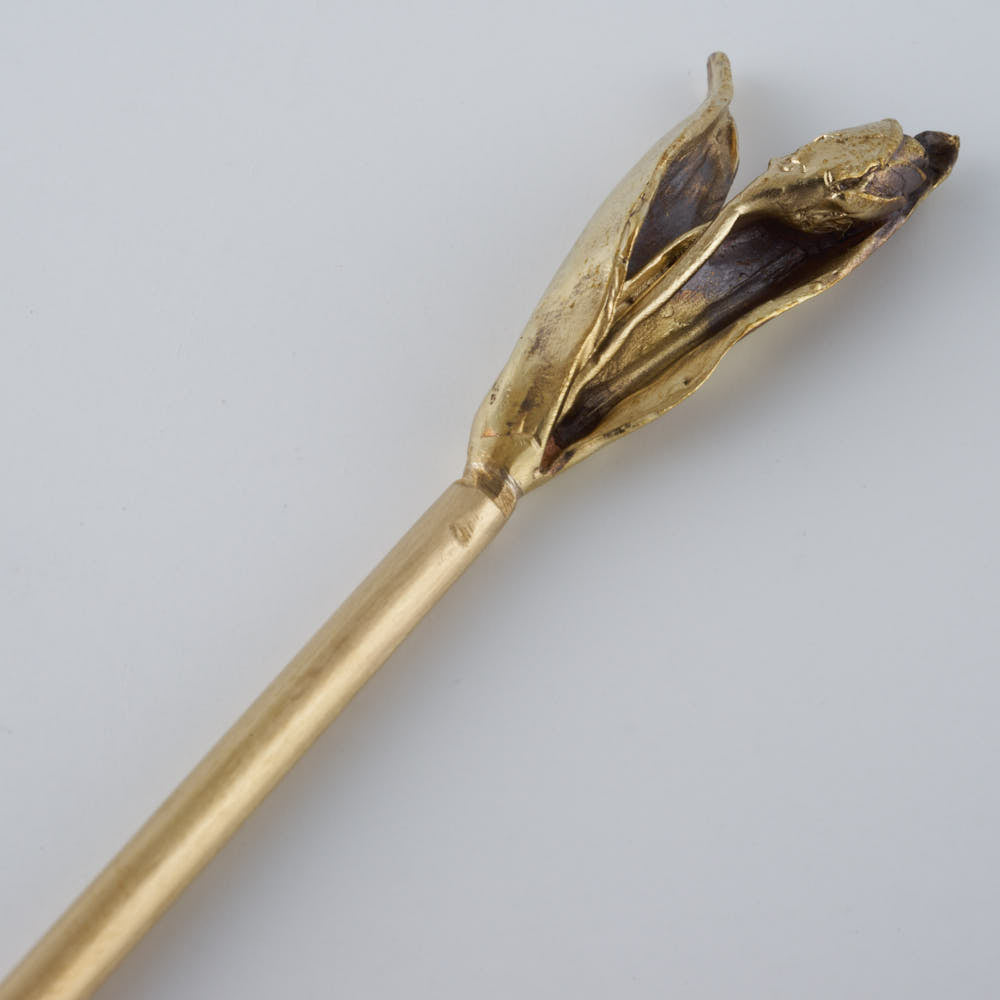 nüsse チューリップスプーン 16.5 nüsse 陶磁器作家もの