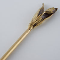 nüsse チューリップスプーン 16.5 nüsse 陶磁器作家もの