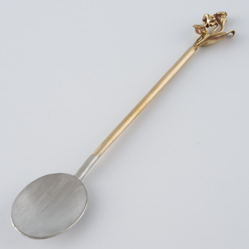 nüsse スズランスプーン 13 nüsse 陶磁器作家もの