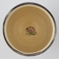 ははみや flower garden酒杯 ピンク ははみや 陶磁器作家もの