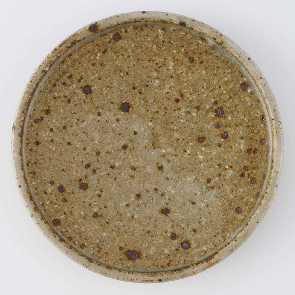 作家 中村哲雄 灰釉 平皿（5寸） ¥2,772 大人の焼き物