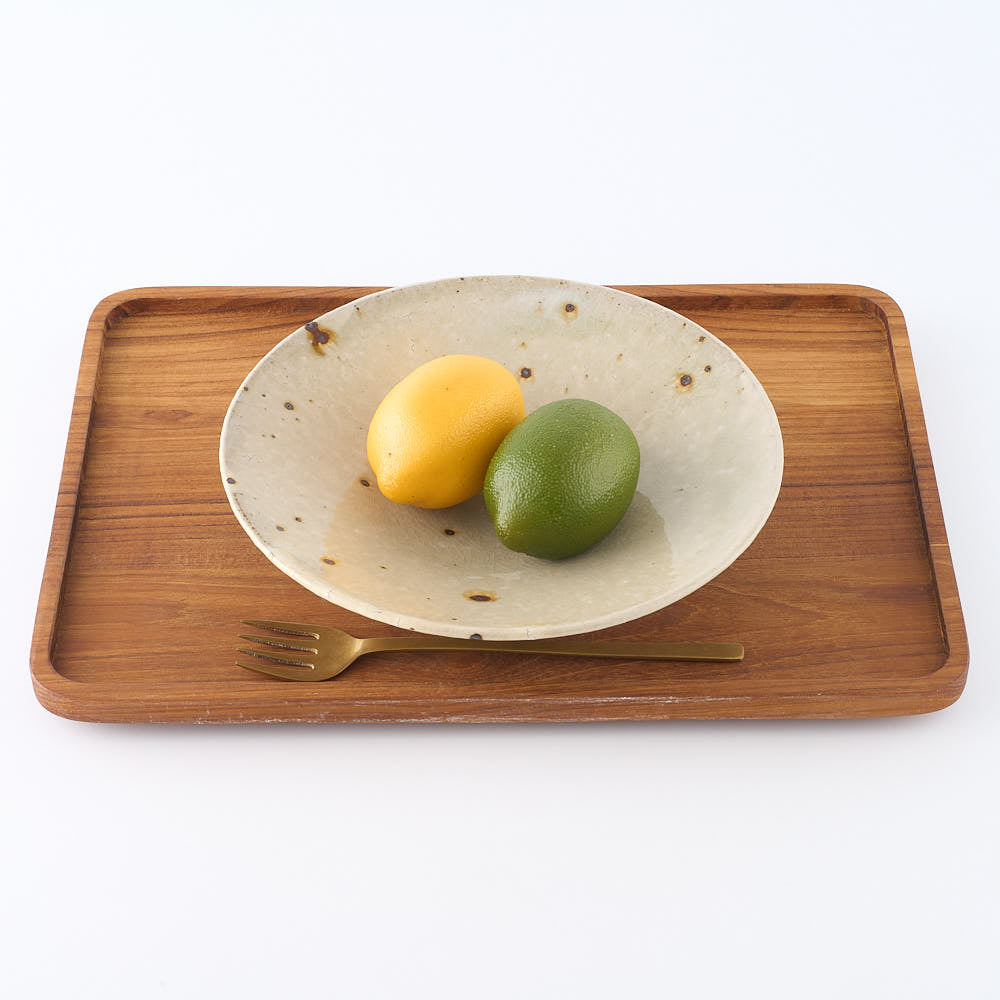 作家 中村哲雄 粉引 ボウル（7寸） ¥7,700 大人の焼き物