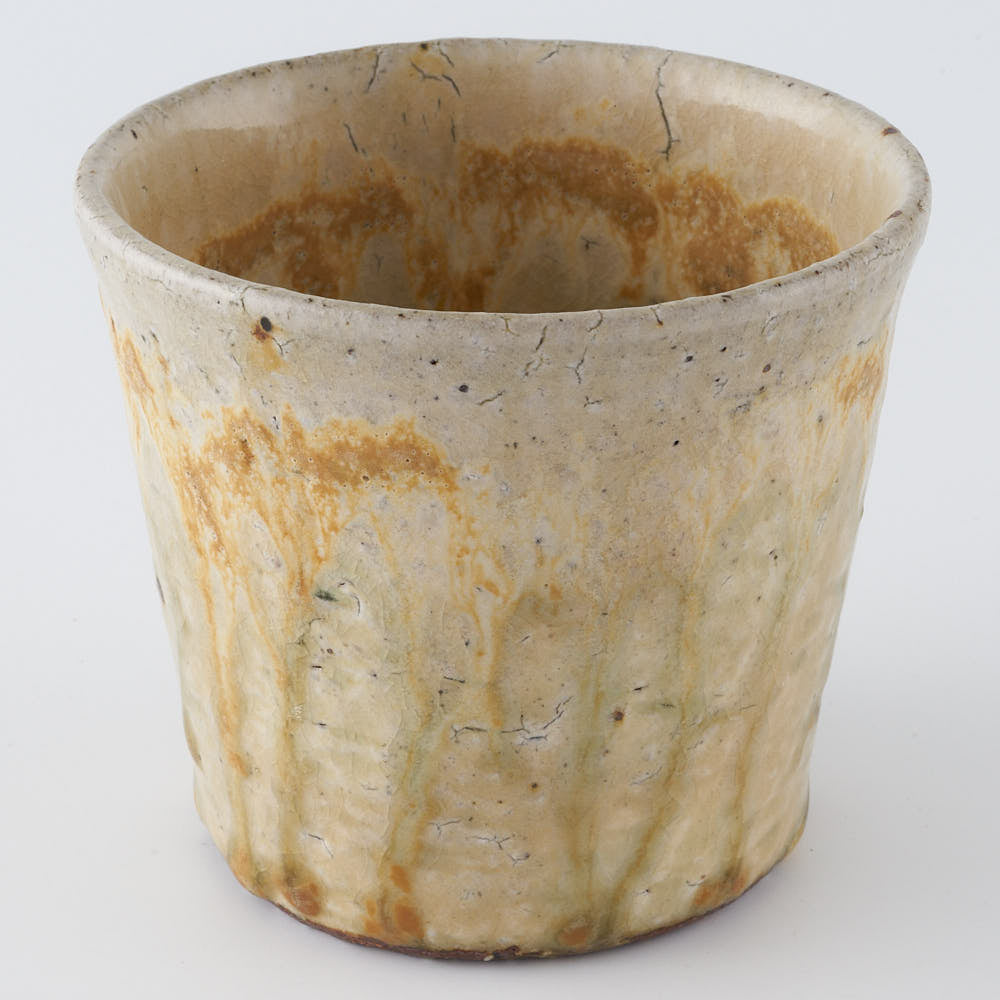 作家 中村哲雄 ベージュ フリーカップ ¥2,772 大人の焼き物