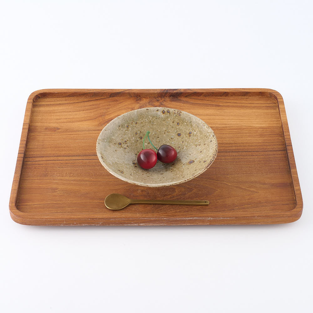 作家 中村哲雄 灰釉 線鉢5寸 ¥2,893 大人の焼き物