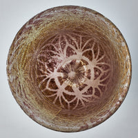 ガラス作家 三原なぎ asanoha 荅(とう) ぐい呑 ガラス作家 三原なぎ ガラスもの