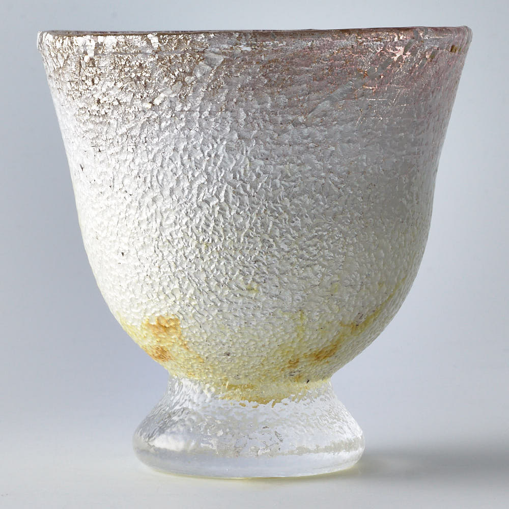 ガラス作家 三原なぎ asanoha 荅(とう) 冷茶グラス ガラス作家 三原なぎ ガラスもの